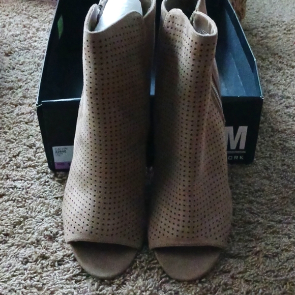 Open-Toe Booties - Picture 1 of 9